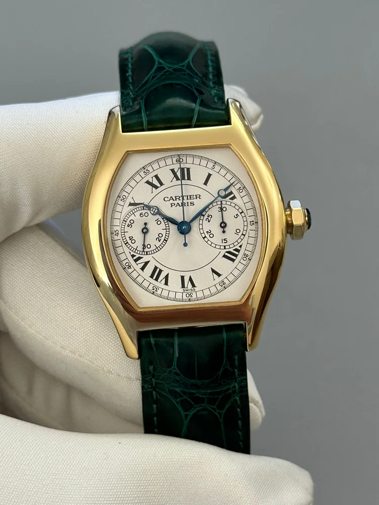 Cartier Tortue Monopusher Chronograph CPCP
